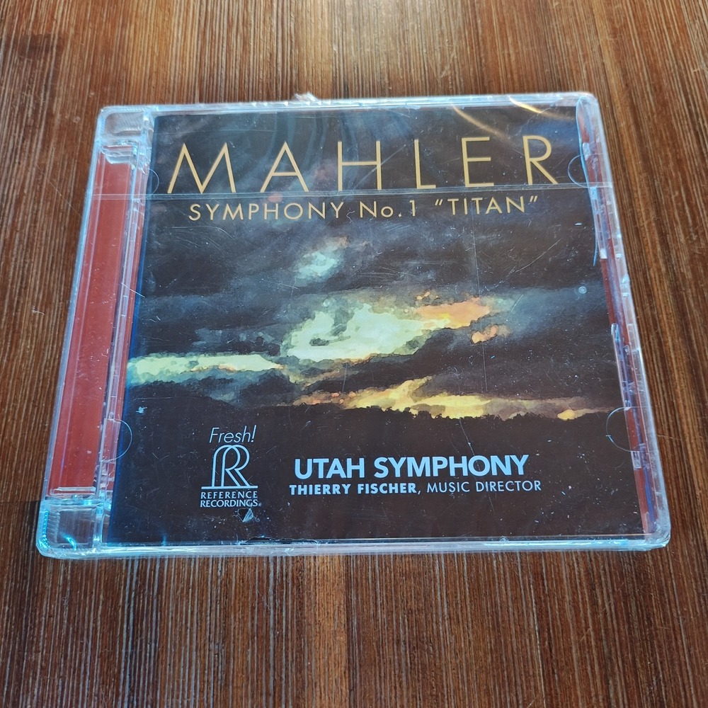 Cd-c. Mahler Utah Symphony Fischer Symphony No. 1 Titan‎ Sealed New 030911171520